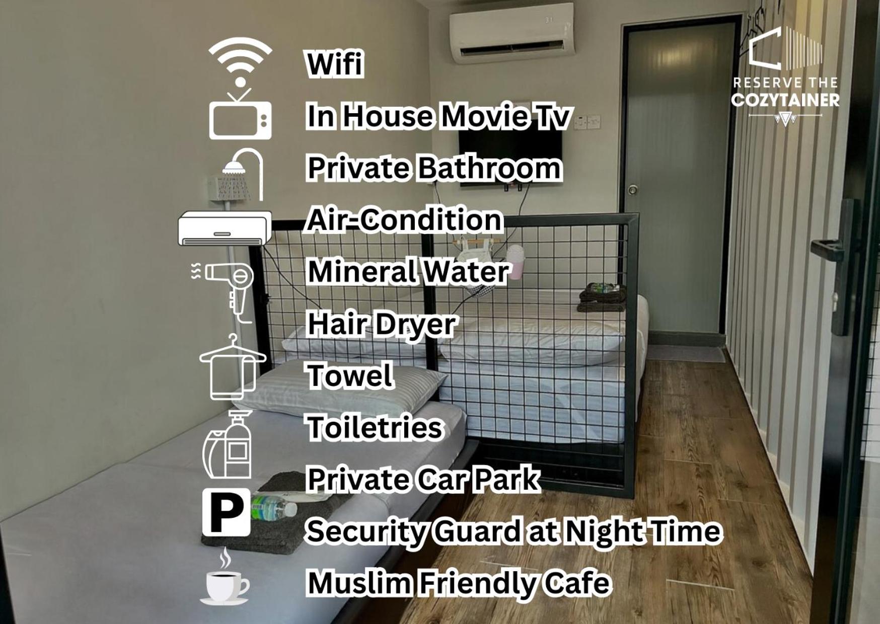 מלון טאיפינג The Cozytainer מראה חיצוני תמונה